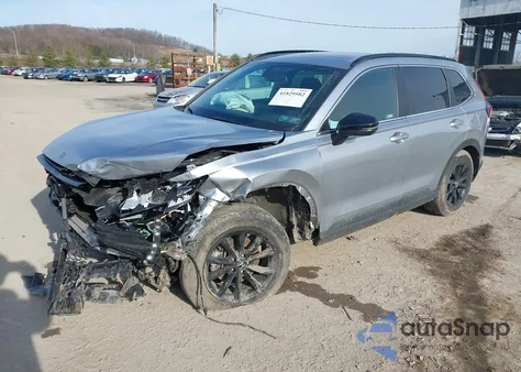 2023 Honda Cr-V Hybrid Sport from USA, damaged, VIN 7FARS6H57PE023781